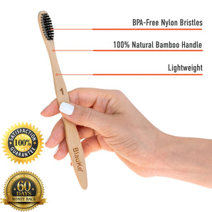 Bamboo Toothbrush Set