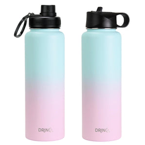 DRINCO® 40oz Stainless Steel Sport Water Bottle - Macaron